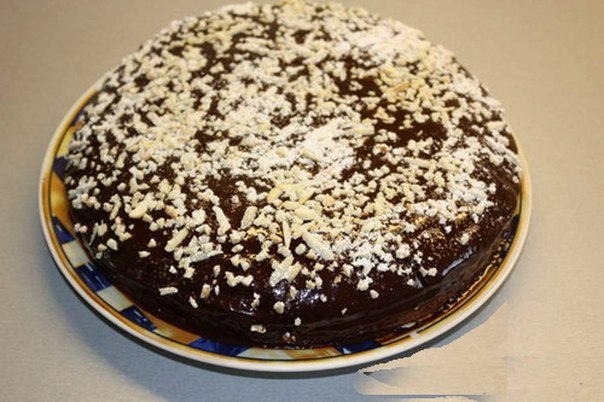 Шоколадно-ореховый тортик