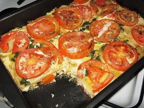 Яркие краски этого блюда поднимут вам настроение, а затем порадует и вкус! Угощаемся рецептом!