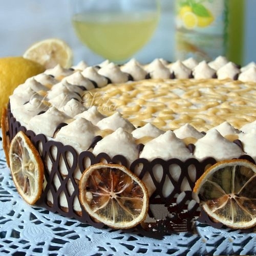 Торт-десерт "Лимонный тирамису" от Salvatore De Riso