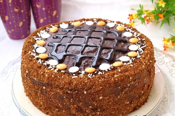 Божественный шоколадный торт «Дамский каприз»