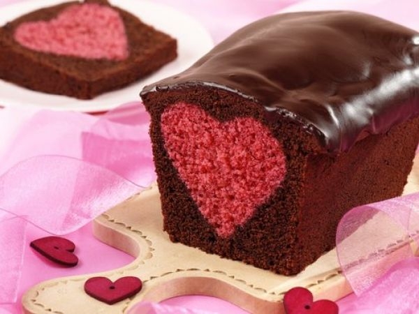 Торт «Сердце желания» с сюрпризом внутри