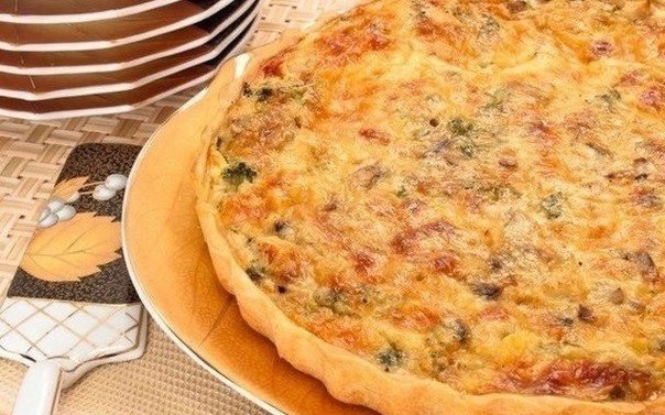 Пикантный пирог для тёплых семейных посиделок! Невероятно вкусный!