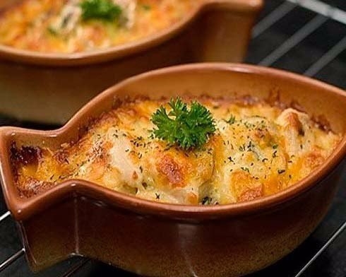 Ароматно и пикантно, кушать рыбку так приятно! Особенно в жюльене!