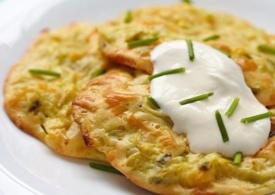 Сочные ароматные оладьи из капусты! Кушайте с удовольствием!