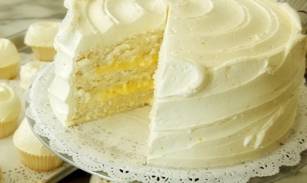 Лимонный торт - самый лимонный и новогодний