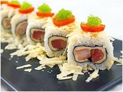 Прекрасные роллы для любителей японской кухни. Симпатичные и очень вкусные!