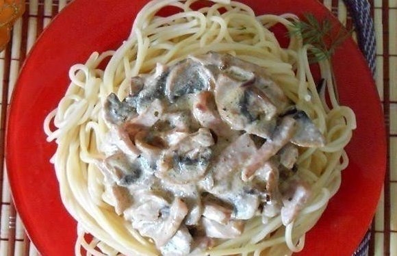 Восхитительная паста для самого вкусного обеда или ужина! Готовьте с любовью!