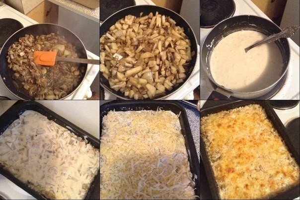 Ароматный жюльен с румяной сырной корочкой - объедение! Попробуйте обязательно!