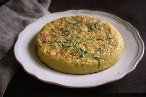 Пышная тортилья из сочных кабачков! Объедение!