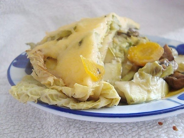 Диетический овощной лже-пирог