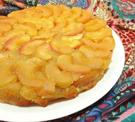Торт с желе «Янтарные яблочки»