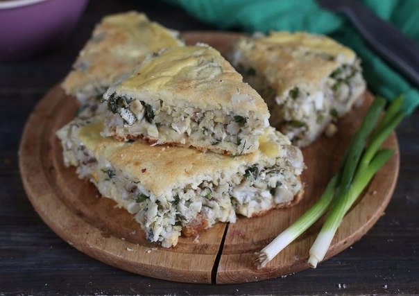 Пышный воздушный пирог с полезной и вкусной начинкой. Готовьте лучшие диетические рецепты!