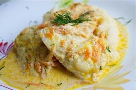 Нежная рыбка под пряным соусом это восхитительно! Вы только попробуйте!