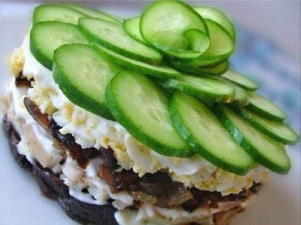 Незабываемый вкус самых любимых продуктов! Всё лучшее в одном салате!