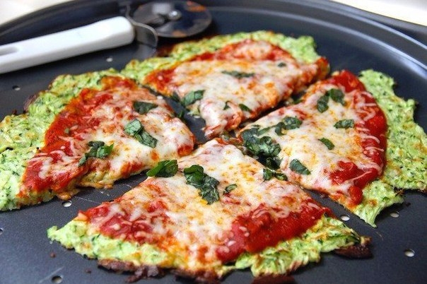 Красивая пицца из овощей! Польза в каждом кусочке!