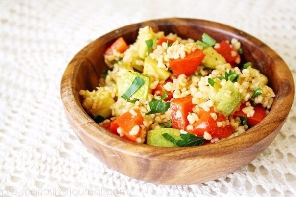 Запеченные овощи сами по себе вкусные, но в сочетании с рассыпчатым булгуром! Сплошной восторг и вку