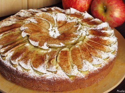 Бабушкин яблочный пирог-торт