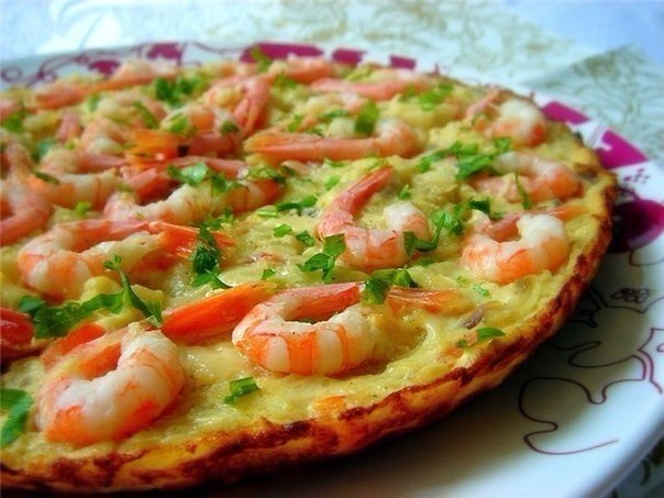 Изысканное блюдо для ценителей морепродуктов. Очень вкусно и полезно!