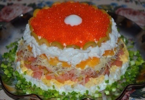 Шикарный салат для особого случая. Праздник живота!