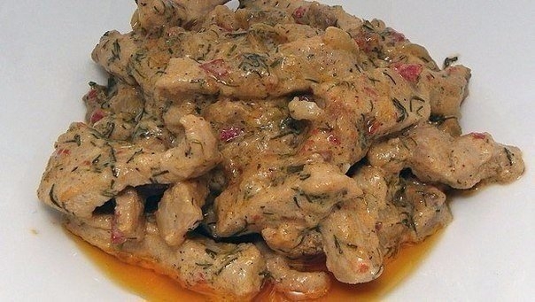 Рецепт классического и, можно сказать, легендарного блюда русской кухни - бефстроганов, из старой со