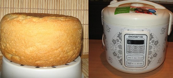 Хлеб пшеничный в мультиварке