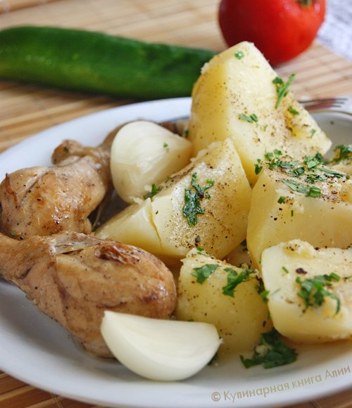 “Крошка картошка” - рецепт вкусного картофельного гарнира с зеленью