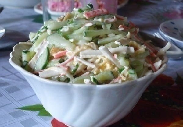 Похрустеть салатиком это ли не чудо? Тем более таким вкусным!
