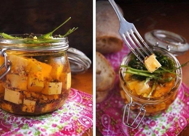 Сочная пикантная закусочка для всех любителей вкуснейших сыров!