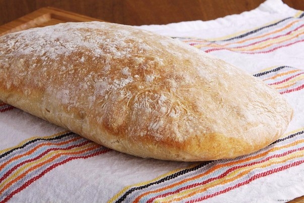 Как сделать чиабатту в духовке. Домашний вкусный хлеб!