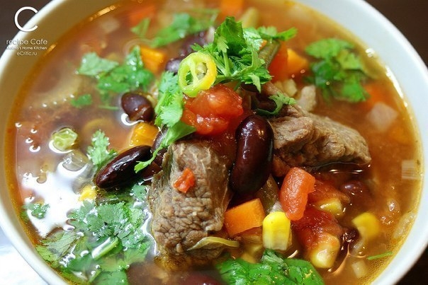 Мексиканский суп [Мексиканская кухня]