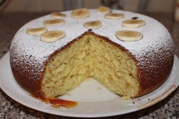 Легкий воздушный манник - отличное лакомство с минимумом калорий!