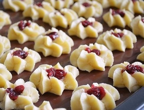 Вкусное, рассыпчатое и нежное печенье "Курабье".