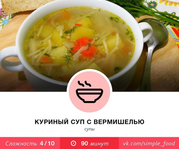 Куриный суп калорийность польза