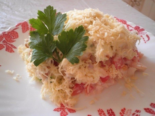 Необычным рецептом салата поделилась со мной сестра. Вкус нереальный, советую!