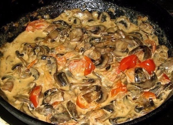 Потрясающе вкусное блюдо! Рецептик нашла недавно в интернете, готовлю уже в который раз - наесться н