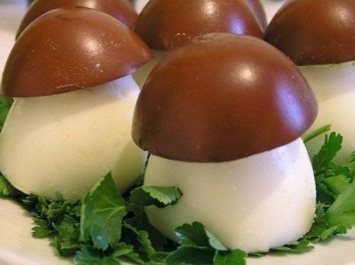 Закуска "Грибочки-боровички".