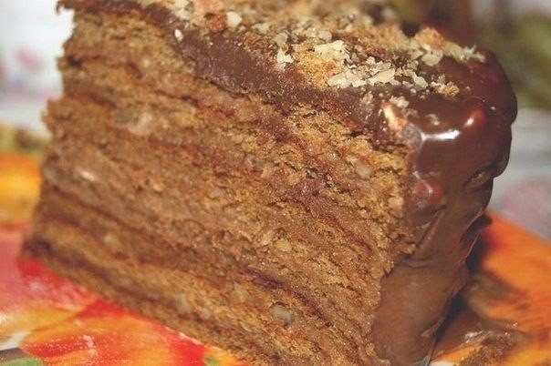 Шоколадный торт "Вкус детства".