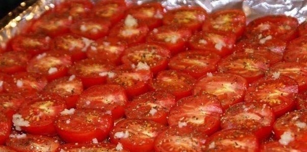 Безумно вкусные вяленые помидоры...