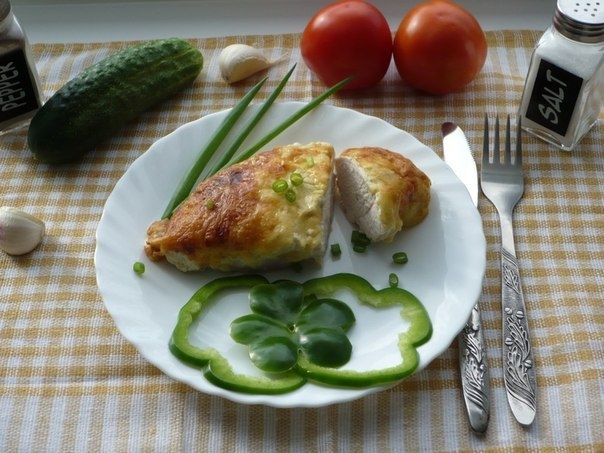 Куриное филе под остро-сливочным соусом (рецепт с фото)