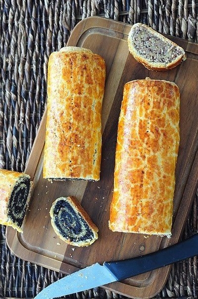 Рулет с маком и орехами