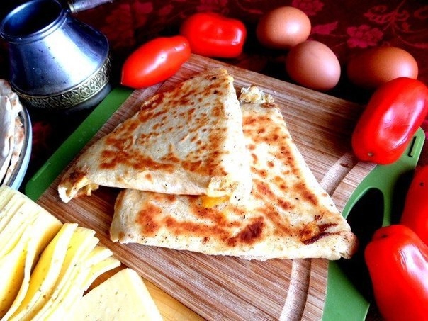 "Ёка", армянская закуска из лаваша